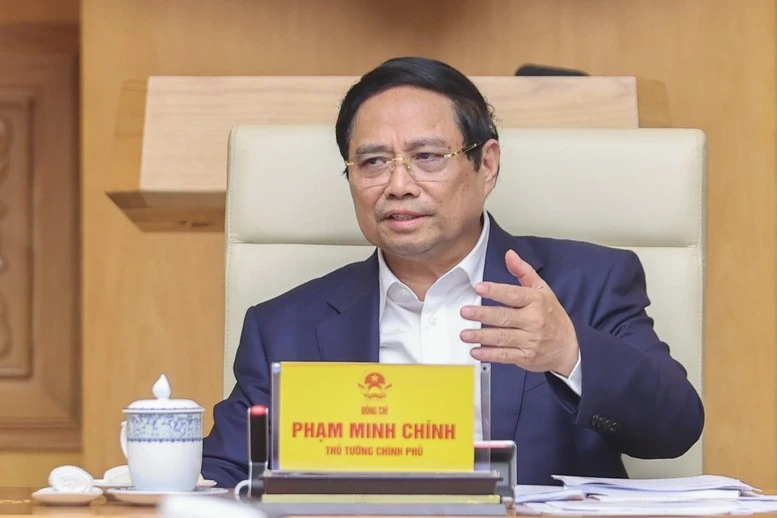 Le Premier ministre Pham Minh Chinh. Photo : VNA.
