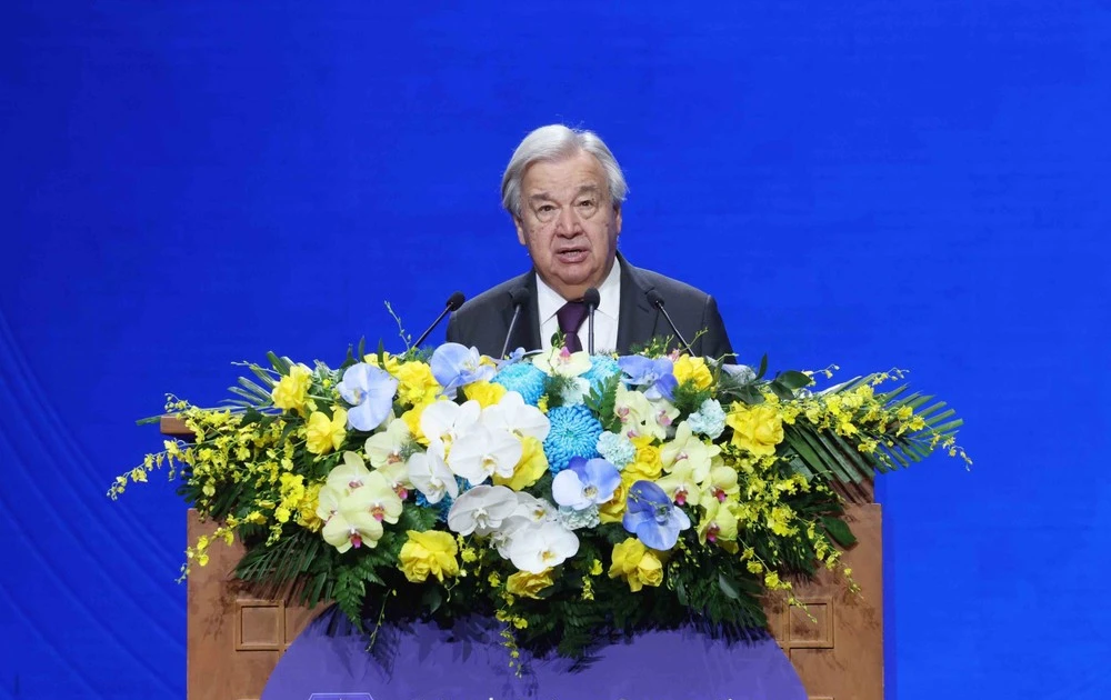 Le secrétaire général de l’ONU, António Guterres. Photo : VNA.