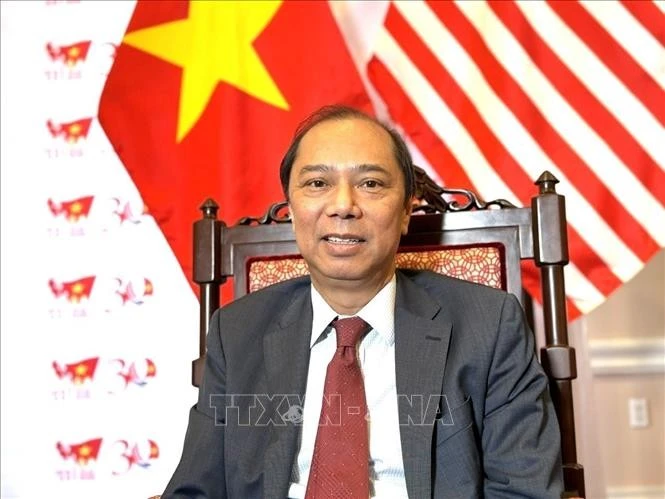 L’ambassadeur du Vietnam aux États-Unis, Nguyên Quôc Dung. Photo: VNA