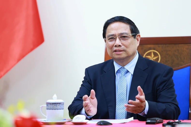 Le Premier ministre Pham Minh Chinh. Photo: VNA
