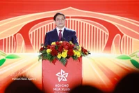 Le Premier ministre Pham Minh Chinh lors de la cérémonie de clôture de la première Foire du Printemps 2026. Photo : VNA