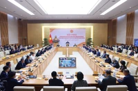 Panorama de la coonfférence. Photo : VNA