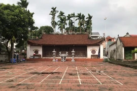 La maison communale de Thai Khê commune de Kieu Phu (Hanoï) vient d'être classée monument national. Photo: VGP