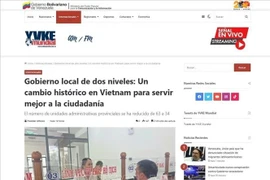 RadioMundial met en lumière la transition du Vietnam vers un système d’administration locale à deux niveaux. Photo : VNA