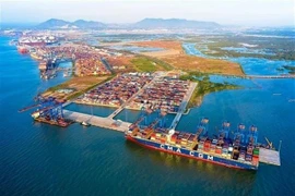 Le port occupera une superficie totale d’environ 71,23 hectares avec un investissement total de 5,73 billions de dôngs (près de 230 millions de dollars). Photo : VNA 