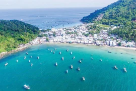 Un coin de l'île de Hon Son à Kiên Giang (Sud). Photo: CVN