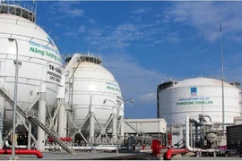 Le terminal de transbordement et de stockage de gaz naturel liquéfié (GNL) de Thi Vai, à Hô Chi Minh-Ville. 