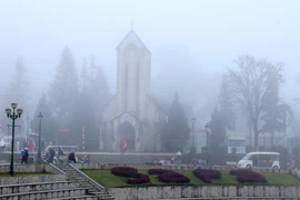 Sa Pa a un cadeau glacial cette année pour Noël. Photo d'illustration : VNA