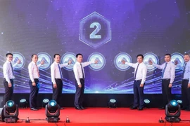 La cérémonie de lancement du projet de Fab-lab s’est tenue dans le parc logiciel no 2 de Da Nang. Photo : baodanang.