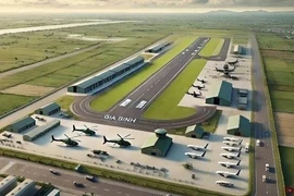 Image d’artiste de l’aéroport de Gia Binh. Photo : VGP