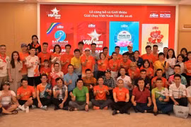 Des représentants de clubs de course à pied de tout le pays participant à la conférence de presse sur la course à pied « My Vietnam 2026 ». Photo: VNA