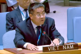 Le ministre-conseiller Nguyên Hai Luu, représentant permanent adjoint du Vietnam auprès des Nations Unies. Photo : VOV