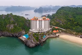 Une vision de l’hôtel Perle d’Orient Cat Ba. Photo : gracieuseté de l’hôtel Perle d’Orient Cat Ba