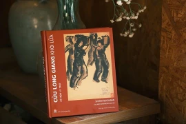 Couverture de Mekong Diaries par Sherry Buchanan et Nam Anandaroopa Nguyen. Photo : Éditions Kim Dông