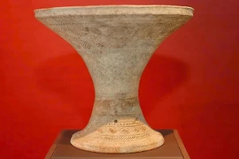 Bol en céramique de la culture Hoa Lôc. Photo : Musée de la céramique de la période fondatrice de la nation