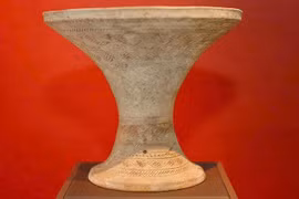 Bol en céramique de la culture Hoa Lôc. Photo : Musée de la céramique de la période fondatrice de la nation