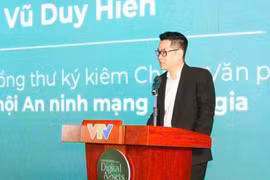 Vu Duy Hiên, secrétaire général adjoint et chef de bureau de l’Association nationale de cybersécurité. Photo : ANC