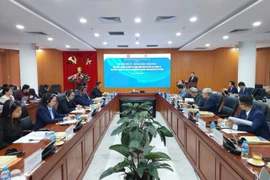 Vue de la conférence internationale, à Hanoi, le 16 décembre. Photo: VNA