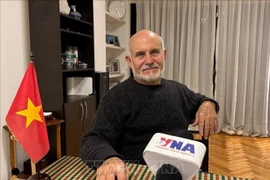 Martin Hacthoun, chef du bureau de la Prensa Latina (PL) en Argentine. Photo: VNA