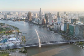 Vue aérienne de Hô Chi Minh-Ville. Photo: daibieunhandan.vn