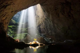 La grotte de Son Doong, la plus grande grotte du monde, mesure environ 9 km de long. Photo : VNA