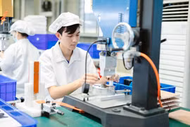 Les parcs industriels de Tây Ninh envisage d'attirer les investissements dans les industries de haute technologie, modernes et respectueuses de l'environnement. Photo: VNA