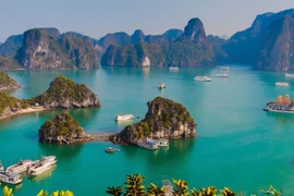 La baie de Ha Long est l'une des destinations touristiques les plus populaires du Vietnam. 