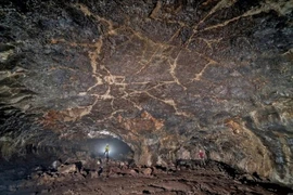 La grotte C3 fait partie du système de grottes volcaniques de Krông Nô. Photo: gracieuseté du Géoparc mondial de Dak Nông