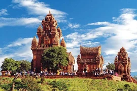 Pô Klông Garai est l'un des plus grands et plus beaux complexes de tours Cham du pays. Photo : VNA