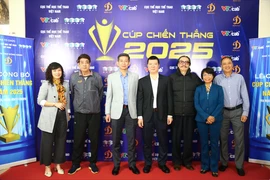 Lancement de la Coupe de la Victoire 2025 lors de la conférence de presse. Photo: tienphong.vn