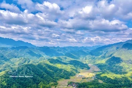 Pù Luông, à Thanh Hoa, est une destination prisée pour le tourisme d’aventure et les circuits de trekking. Photo: VNA