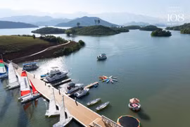 Un coin du site touristique du lac Nui Côc. Photo: kinhtetieudung.vn