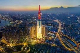 Un coin de Hô Chi Minh-Ville. Photo: VNA