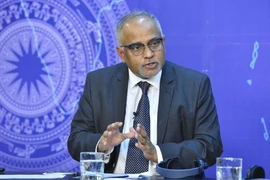Le directeur national de la Banque asiatique de développement (BAD) au Vietnam, Shantanu Chakraborty. Photo : VNA