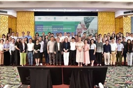 Délégués lors de la réunion de lancement du projet d'Agriculture durable pour l'Écosystème forestier - volet au Vietnam (SAFE), pour la période 2025-2028, le 22 avril. Photo : VNA