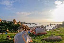 Mui Ne à découvrir en camping. Photo: CTV