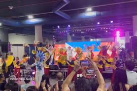 Le Vietnam marque les esprits au Festival de la culture pop asiatique à Paris. Photo: VNA