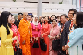 Délégués participant au 11e Congrès national du Front de la Patrie du Vietnam (FPV) pour le mandat 2026-2031. Photo : VNA