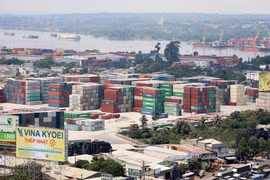 L’an dernier, les exportations vietnamiennes vers les pays signataires du RCEP ont atteint 155,4 milliards de dollars, soit une hausse de 17,8% par rapport à 2021. Photo : VNA