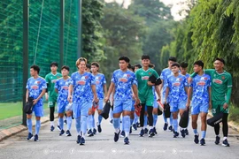 L’équipe nationale de football des moins de 23 ans aura un stage d’entraînement aux Émirats arabes unis (EAU) pour se préparer aux 33es Jeux d’Asie du Sud-Est et à la Coupe d’Asie des moins de 23 ans de l’AFC 2026. Photo : VFF