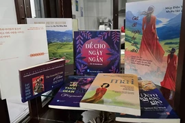 Quelques-unes des œuvres majeures de Vo Thi Nhu Mai. Photo: gracieuseté de l'auteure