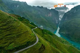 La septième édition du Hà Giang Discovery Marathon & Ultra Trail Hà Giang se déroulera du 3 au 5 avril sur les magnifiques parcours rocailleux et exigeants de la province de Tuyên Quang. Photos : Race Jungle