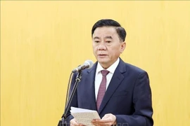 Le membre du Politburo et membre permanent du Secrétariat du Comité central du Parti, Trân Câm Tu. Photo: VNA