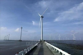 La centrale éolienne de Bac Liêu. Photo : VNA