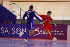 Le Vietnam bat le Koweït 5-4 lors du match d’ouverture de la Coupe d’Asie de futsal de l’AFC 2026. Photo : VNA