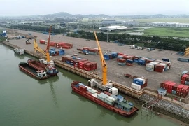 Un port intérieur de la province de Bac Ninh. Photo baogiaothong.vn