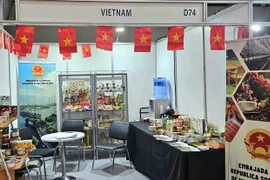Plus de 50 entreprises vietnamiennes participent au salon international de l’alimentation et des services «Espacio Food & Service 2025», à Santiago, au Chili. Photo : Office du commerce du Vietnam au Chili