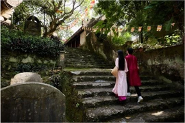 La pagode Long Doi Son conserve la beauté paisible, sereine et mystérieuse. Photo : Dân tri