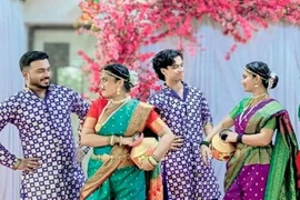 Le groupe de danse folklorique indien Mudra Creations effectue une tournée au Vietnam pour promouvoir les échanges culturels. Photo : ambassade d'Inde au Vietnam
