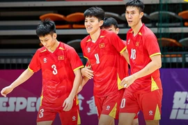 Le Vietnam se qualifie pour la phase finale de la Coupe d’Asie de futsal de l’AFC 2026 après sa victoire 4-0 contre le Liban. Photo: VFF